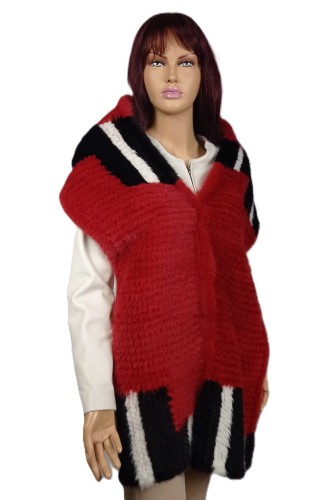 szal pleciony z futra norki kolory czerwony parys furs 3.jpeg