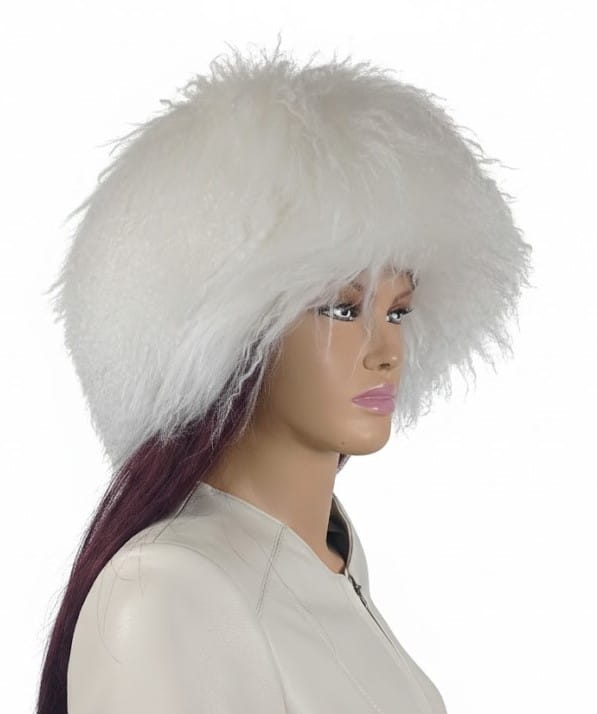 czapka z lamy białe ftro Parys furs 2.jpg