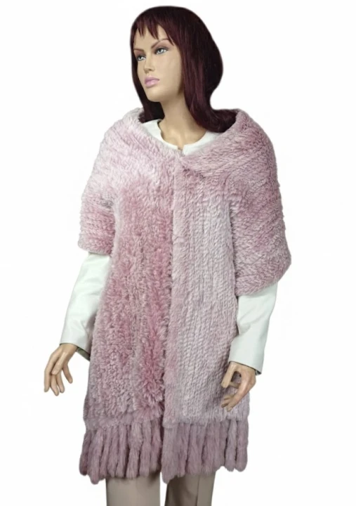 szalik różowy snow top 200 zm długi parys furs 3.jpg