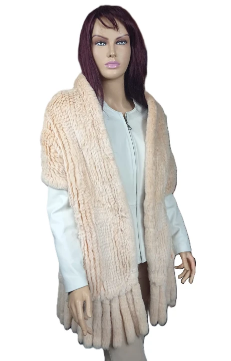 szalik beż 200 zm długi parys furs 1.jpeg