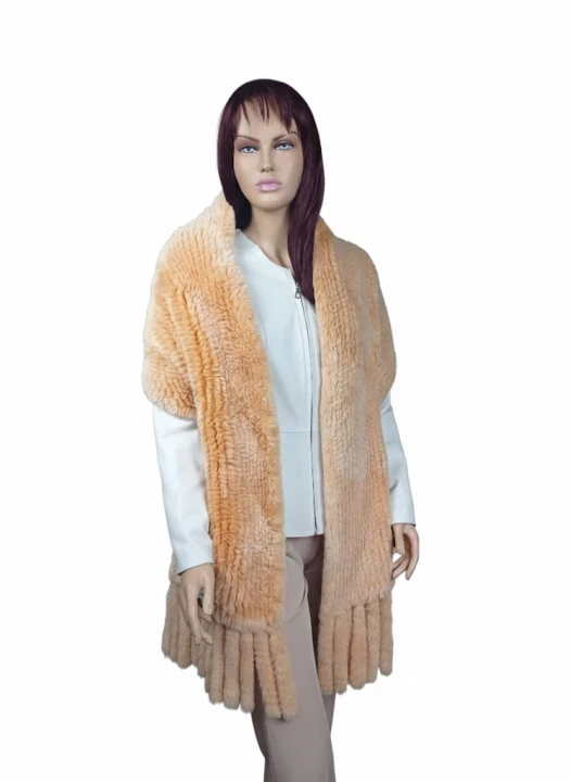 szalik karmel 200 zm długi parys furs 1.jpg
