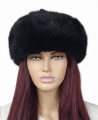 czapka pilotka uszanka futro królika czarna parys furs 1.jpg