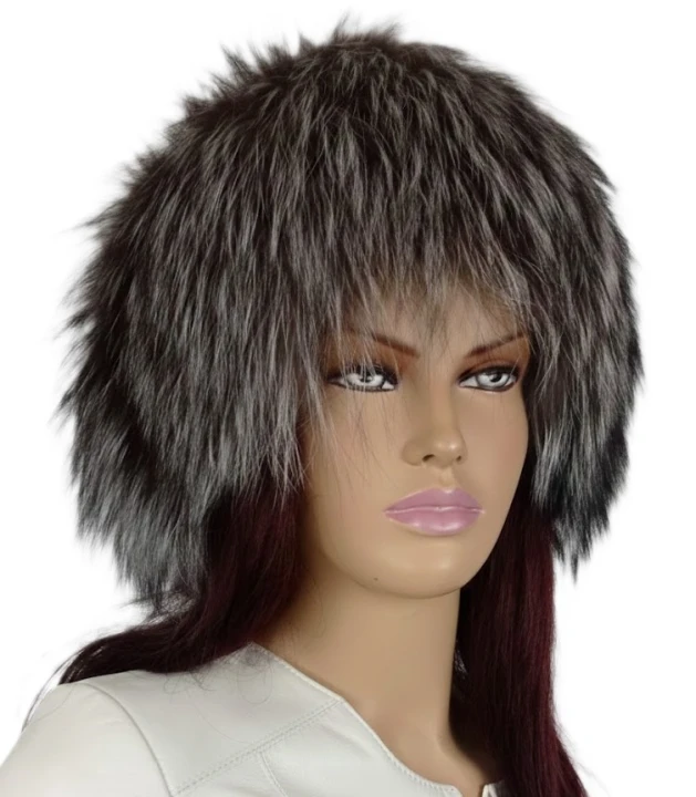 czapka lis srebrny dzianina  parys furs3.jpg