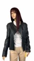 Kurtka damska skórzana czarna | Model Tomine