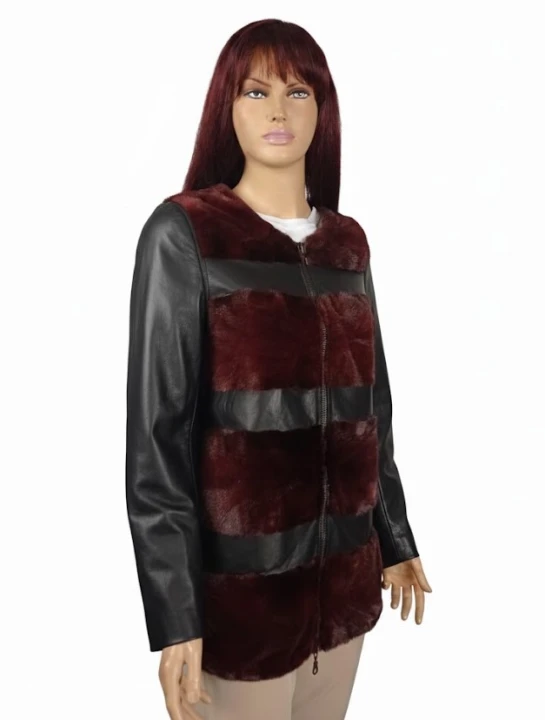 kurtka skórzana z futrem norki Vanda Parys Furs 1.jpg