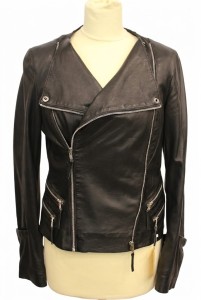 Ramoneska damska ze skóry naturalnej