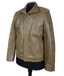 Męska kurtka z naturalnej skóry licowej –Model Jaś