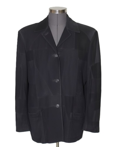 kurtka skórzana męska zamsz kawałki czarna Parys Furs 1.jpg