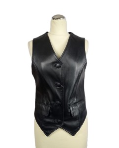 Kamizelka skórzana damska | Gales