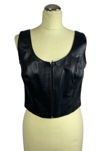 Kamizelka Skórzana Damska