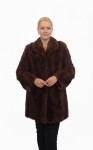 Kurtka damska naturalne futro norcze Kaja B ck Fonda