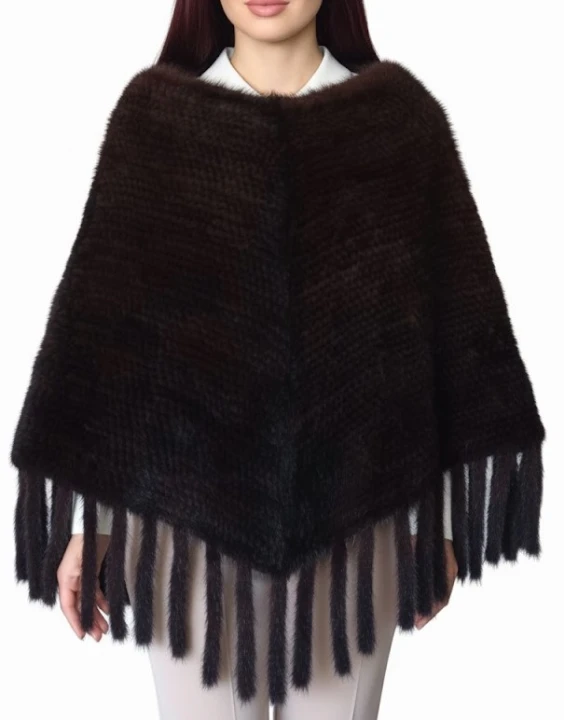 ponczo megi brąz 1 parys furs futerko futro norka1.jpg