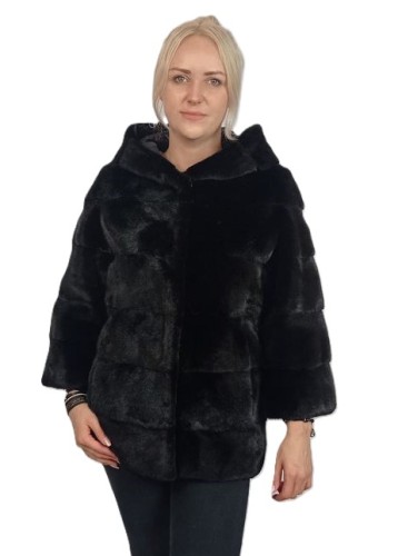 Dwustronna kurtka damska futro z norek luksus parys Furs1.JPG