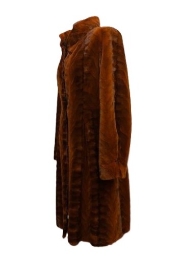 Elegancki Płaszcz kawałki norcze Beata futro z norek Parys Furs luksus 2.JPG