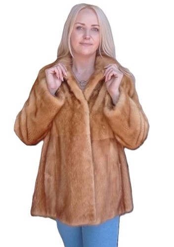 futro z norki jasne brązy parys furs luksus klasyka elegancja1.JPG