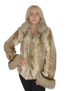 Ekskluzywna kurtka - naturalne futro z norek