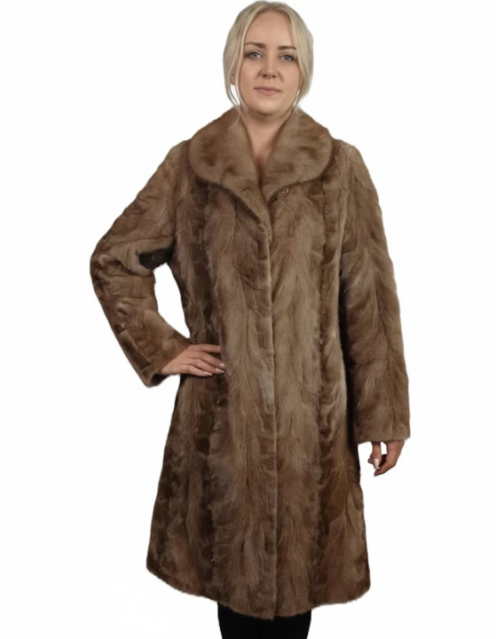 Kurtka damska naturalne futro norcze Kasia 42 ck parys furs 1.JPG