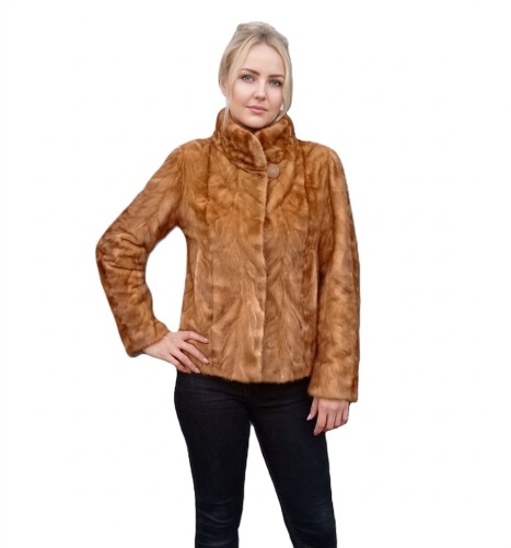 Kurtka damska wykonana z naturalnego futra norek. Mode PATI 1.JPG