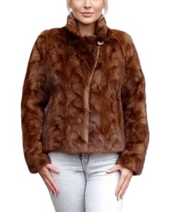 Elegancka kurtka - futro z norek. Model Simpi