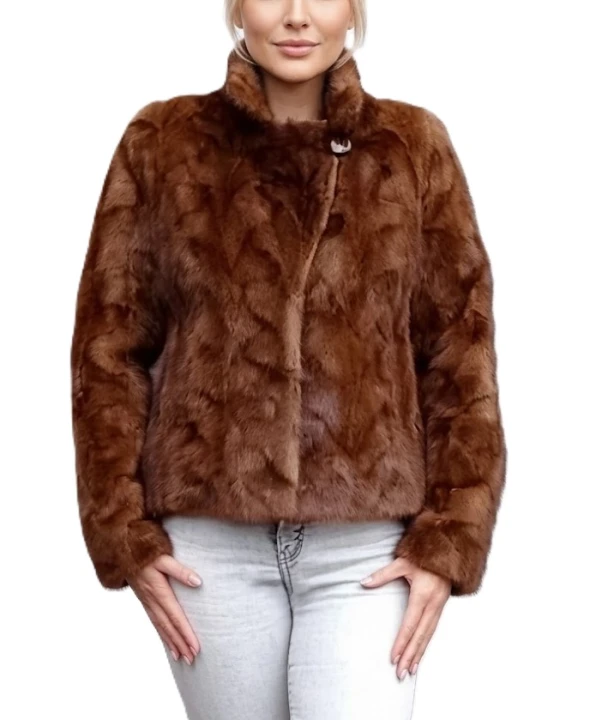 Elegancka kurtka - futro z norek. Model Simpi 1.JPG