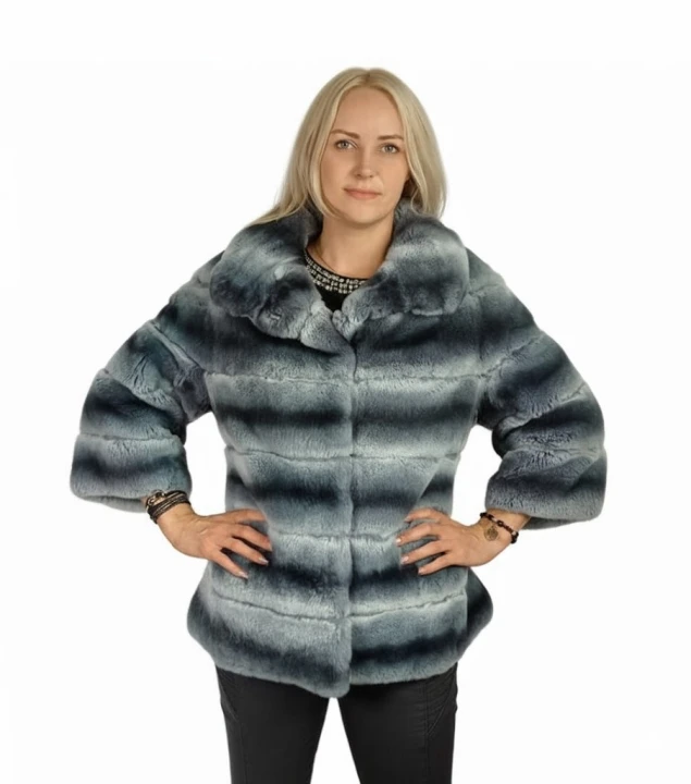 Futro damskie KRÓLIK REX Blue parys furs elegancja luksus 3.JPG