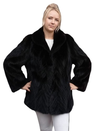 Klasyczna Kurtka damska z futra norek. Model SFO parys furs 1.JPG