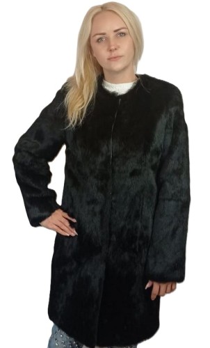 płaszcz z futra królika parys furs czarny luksus elegacja.JPG