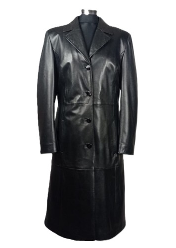 Model Nina damski płaszcz skórzany guziki klasyka parys furs 1.jpeg