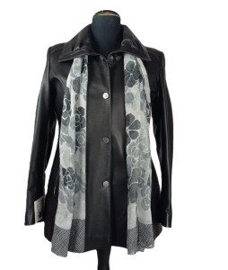 Kurtka skórzana damska. Model Carmen-klasyczny fason