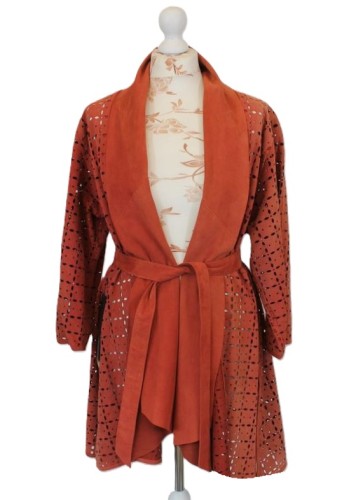 żakardowy płaszczyk skóra zamsz parys furs 1.JPG