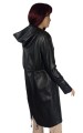 płaszczyk skóżany fason parka styl miejski czarny kaptur parys furs 3.jpeg