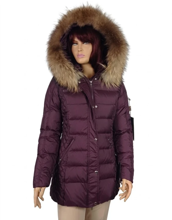 kurtka puchowa parys furs obszycie kaptura 2.JPG