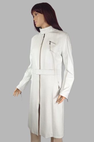 płaszcz skórzany damski Diana biały Parys Furs moda elegancja skóra naturalna.jpeg