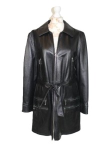 Płaszcz skórzany damski M-200T