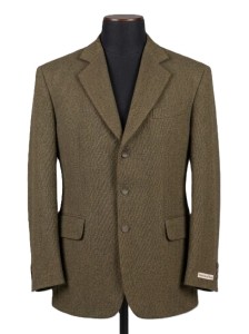 Męska marynarka klasyczna – brąz vintage