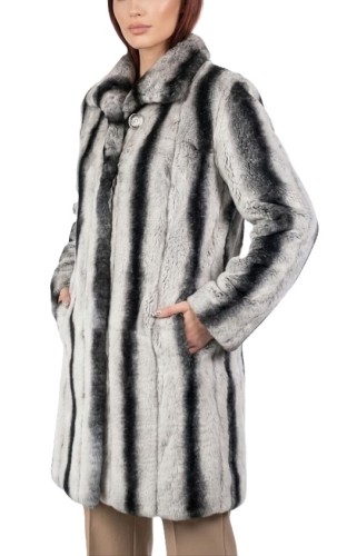 Długa kurtka z królika rex futro naturalne klasyka najwyższa jakość Prays furs 2.jpg