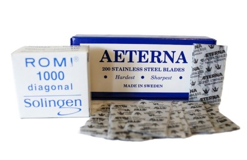 Żyletki AETERNA i ROMI Solingen.jpg