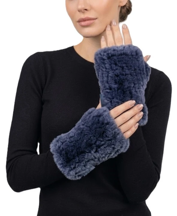 rękawiczki mitenki z futra królika rex habrowe Parys Furs moda damska 2.jpg