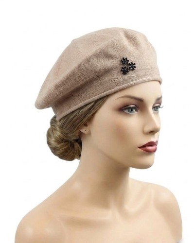 Beret bawełaniany różowy .jpg