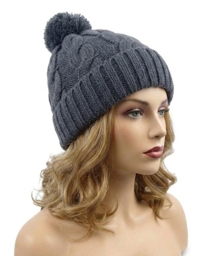 Czapka zimowa pleciona z pomponem I POLAREM.jpg