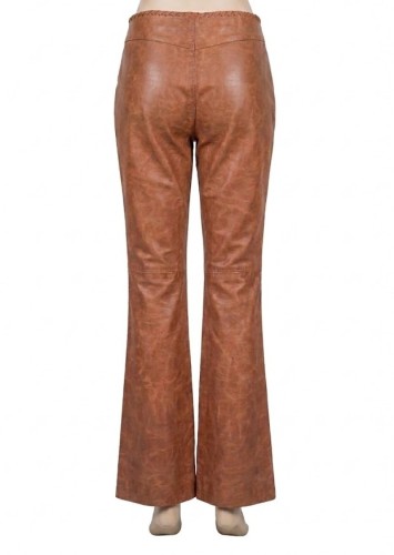 Skórzane spodnie damskie karmelowe1.jpg