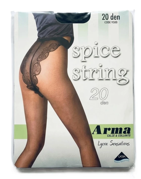 Modne rajstopy damskie Arma Parys Furs luksusuowe 20 den tanga slip.jpg