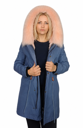KURTKA PARKA - KRÓLIK PLUS LIS 4w1