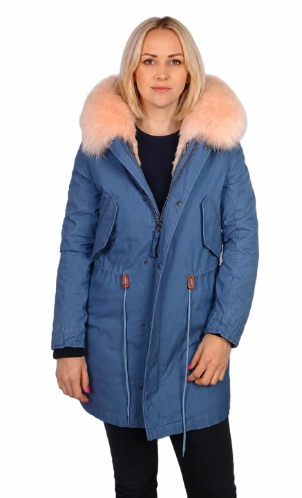 KURTKA PARKA - KRÓLIK PLUS LIS 4w1