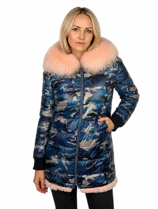 KURTKA PARKA - KRÓLIK PLUS LIS 4w1