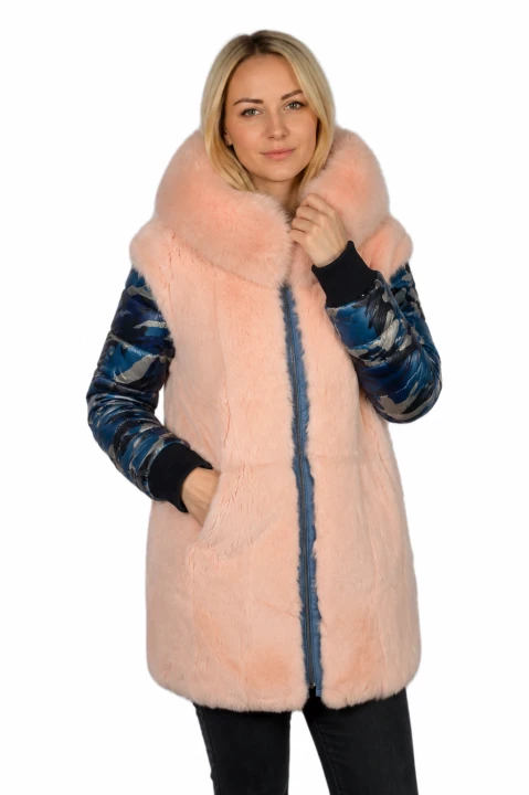 KURTKA PARKA - KRÓLIK PLUS LIS 4w1