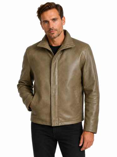 Męska kurtka z naturalnej skóry licowej –Model Jaś parys furs 1.png