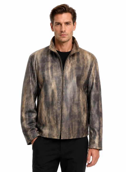 Hubert kurtka skórzana parys furs odzież męska moda sklep  1.png