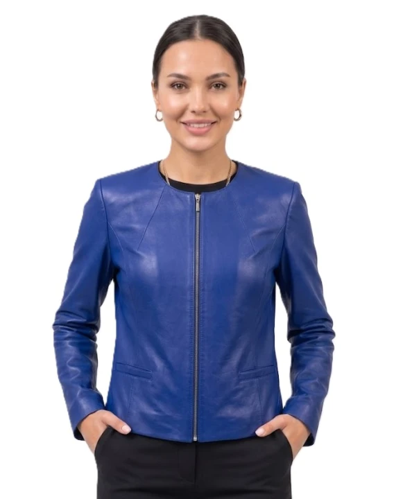 Skórzana kurtka damska model  Zosia Parys Furs Luksusowa odzież.jpg