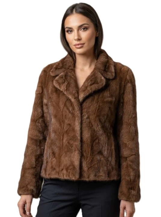 Parys Furs Simpi – krótkie futro z naturalnych norek dla kobiet, eleganckie futro damskie na sezon jesień i zima luksusowe futra.jpg